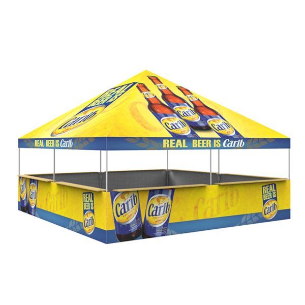 bar tents pyramid