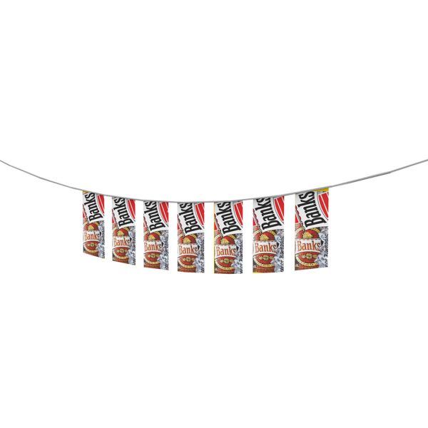 flags pvc pennant rectangular b