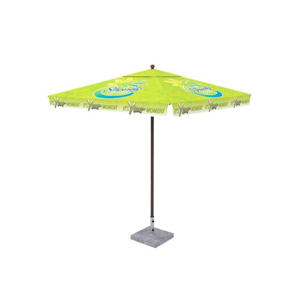 wooden umbrella, umbrella logo